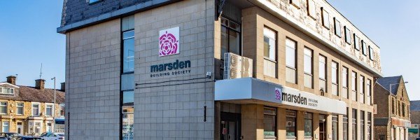 Marsden Building Society Principal Office in Nelson Lancashire